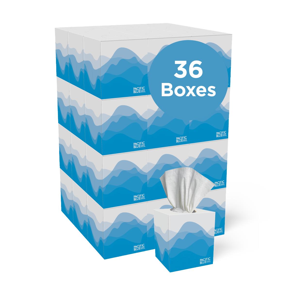 Pacific Blue Select 2-Ply Facial Tissue | Medline