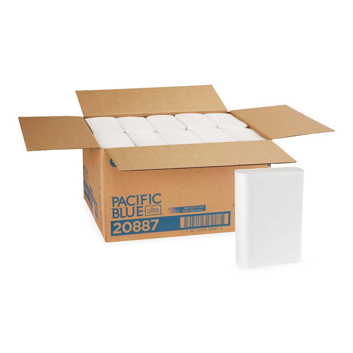 Pacific Blue Ultra Bigfold Z Premium Paper Towels | Medline