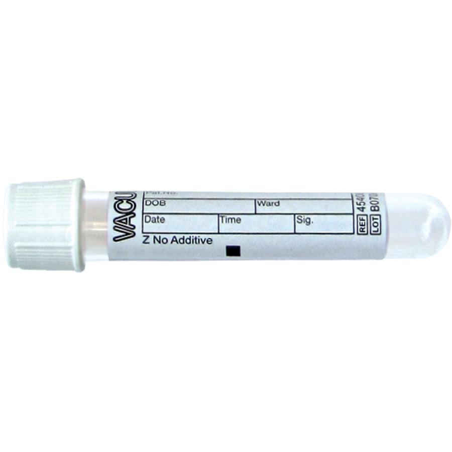 VACUETTE Blood Collection Tubes with No Additive | Medline