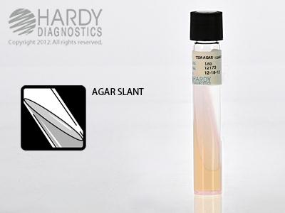 Hardy Diagnostics Slant Tryptic Soy Agar | Medline