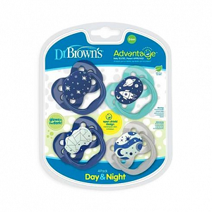 Dr. Brown's Advantage Stage 1 Pacifiers | Medline