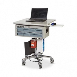 Nonpowered Laptop Cart | Medline Industries, Inc.