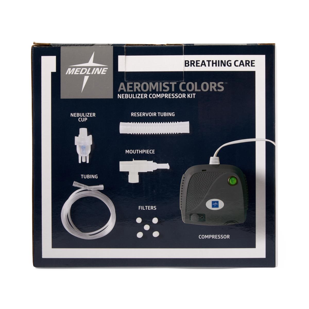 Aeromist Colors Nebulizer Compressor Variety Pack | Medline