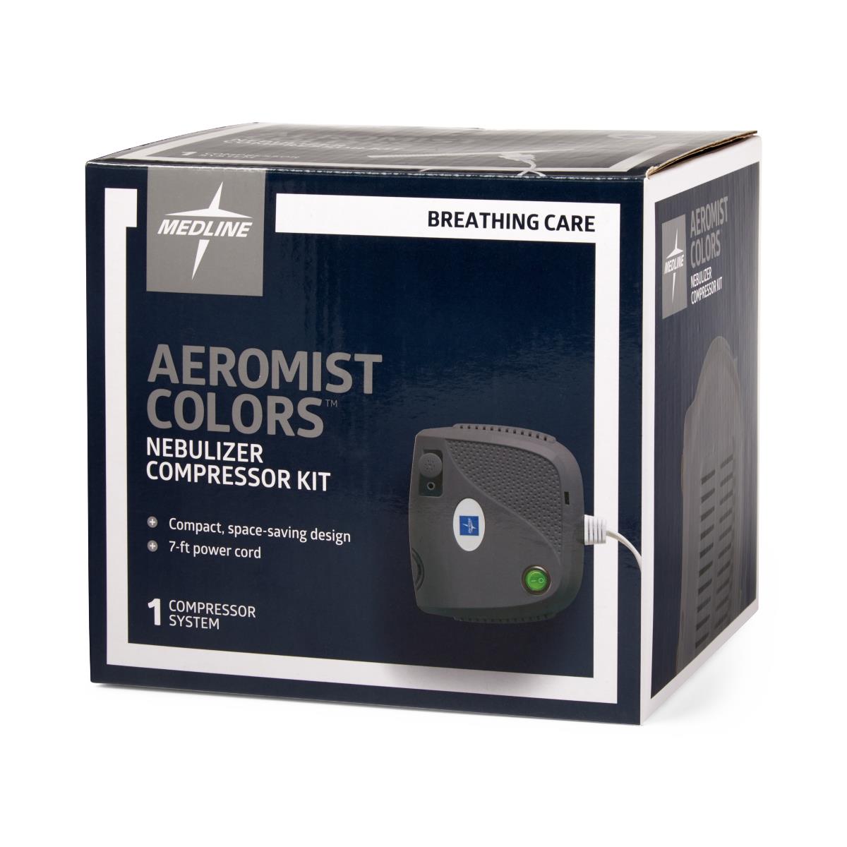Aeromist Colors Nebulizer Compressor Variety Pack | Medline Aeromist Colors Nebulizer Compressor Variety Pack | Medline