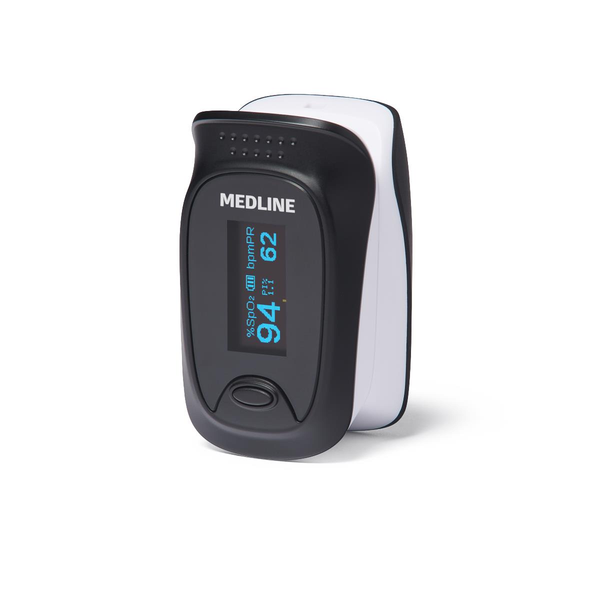 Medline OLED Fingertip Pulse Oximeter with Case Medline