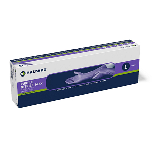 Purple Nitrile Max Powder-Free Exam Gloves | Medline