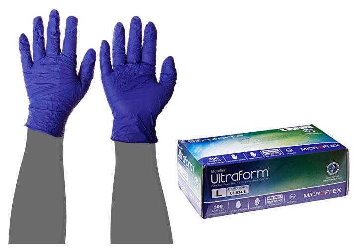 Microflex Ultraform UF-524 Nitrile Gloves | Medline