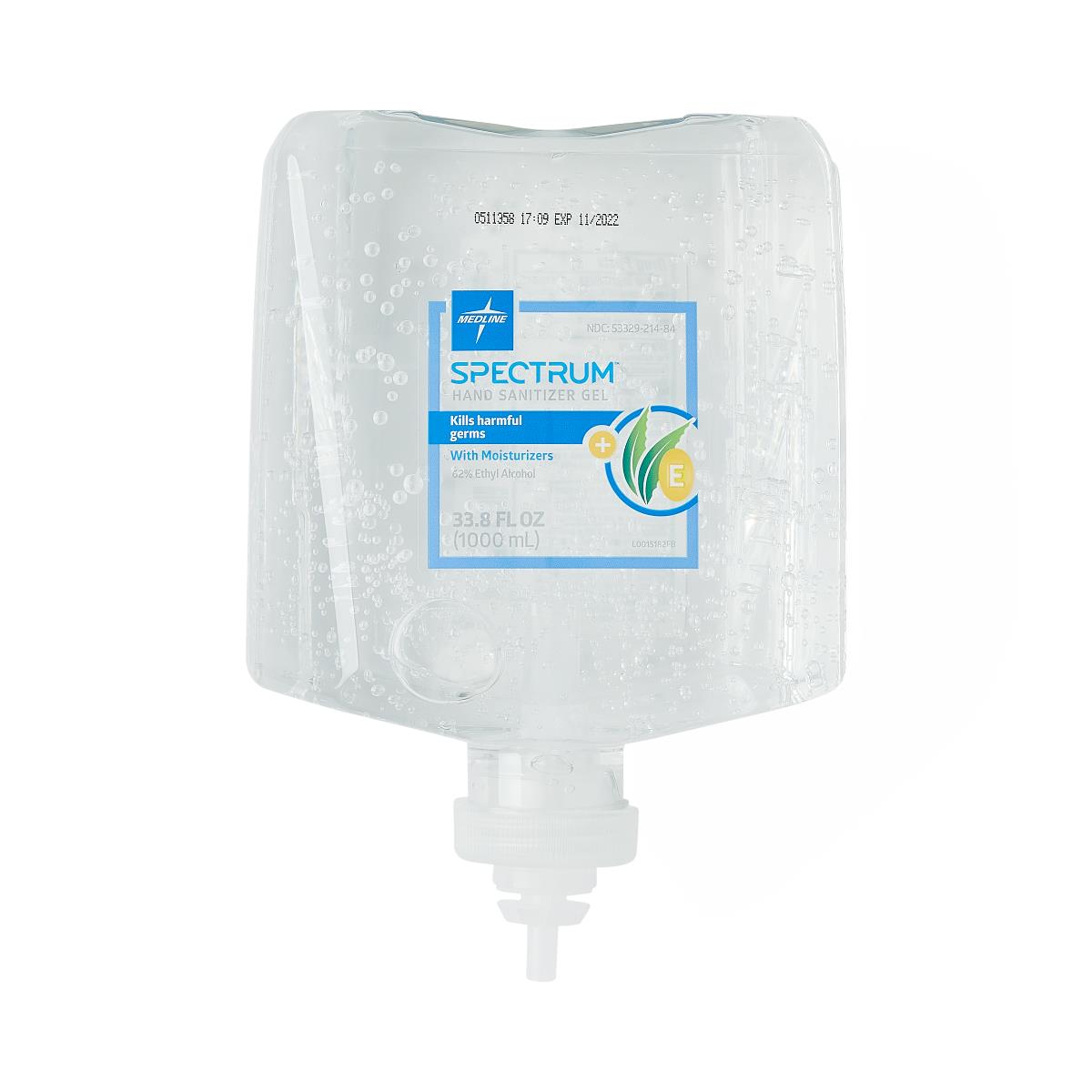 Spectrum 62% Ethyl Alcohol Gel Hand Sanitizers | Medline