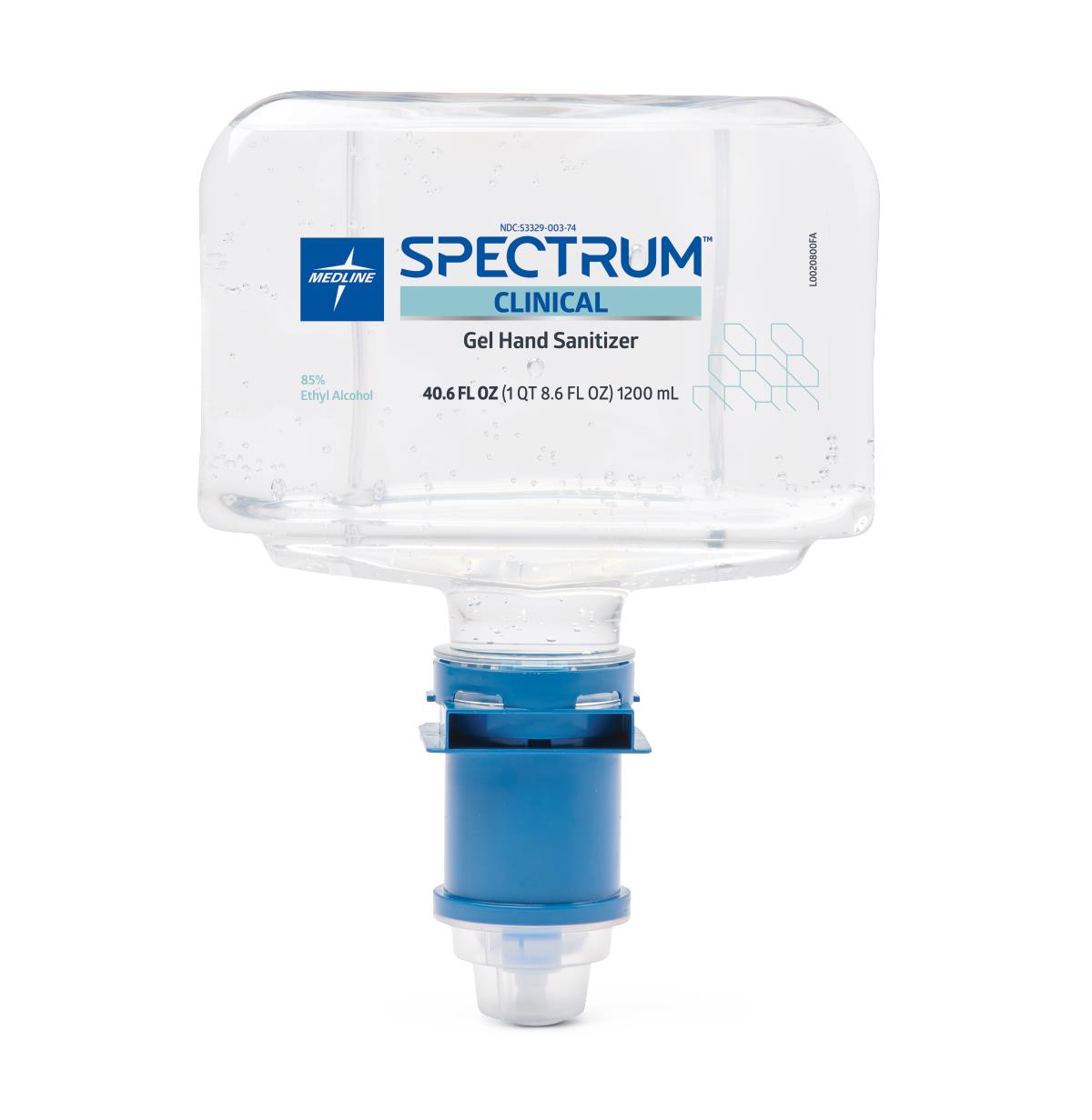 Spectrum Clinical 85% Gel Hand Sanitizer | Medline