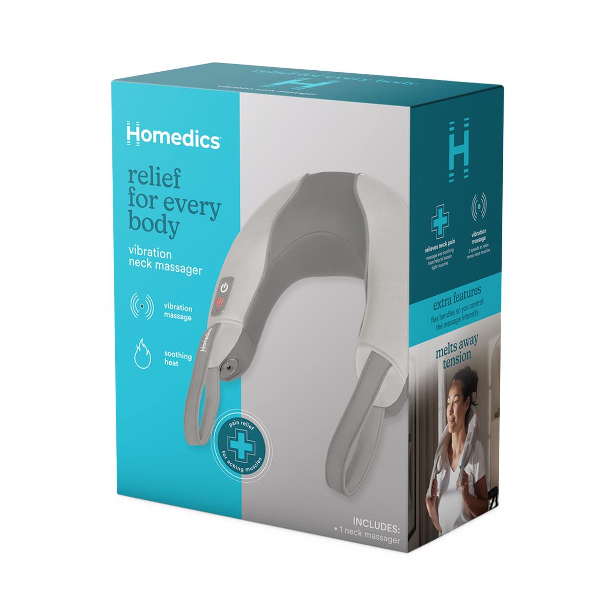 コスメ/ヘルスケア Atex Neck Massager Pro Therapy Vibration Neck Massagers | Medline