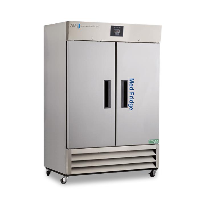 49 Cu. Ft. Pharmacy Stainless Steel Solid-Door Refrigerators | Medline