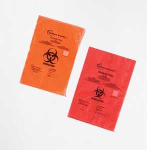 Heathrow Scientific Red Biohazard Bags | Medline