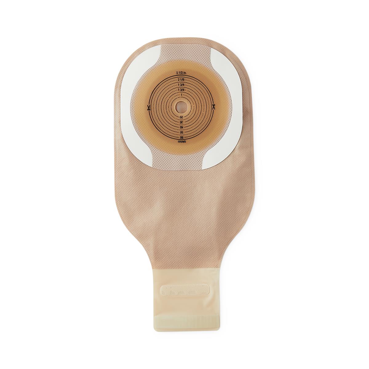 Premier One-Piece Drainable Ostomy Pouch with Flat CeraPlus