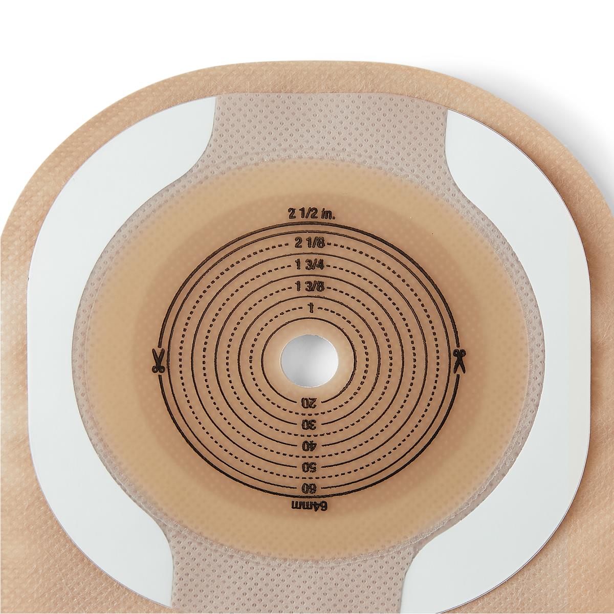 Premier One-Piece Drainable Ostomy Pouches with Convex CeraPlus