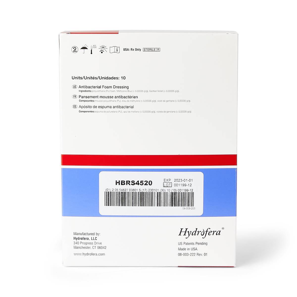 hydro blue wound dressing Cutimed Hydro Hydrocolloid Dressings Hydro L (Light) Sterile (5, 10 or – HV  Supply main image 0