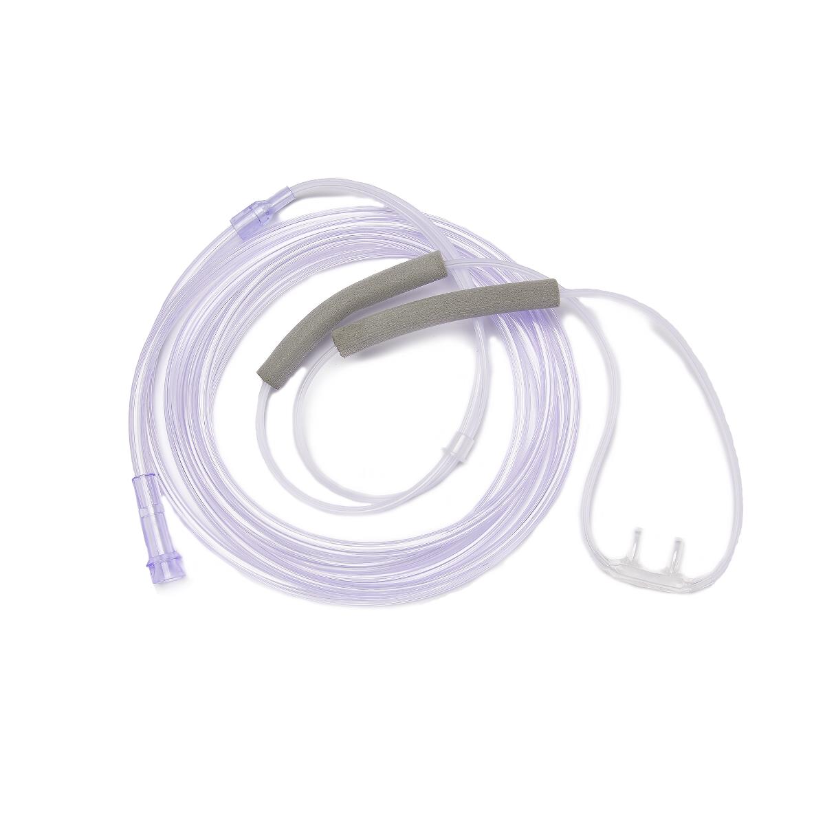 Medline Hudson RCl Soft Oxygen Cannulas with Foam Ear Covers | Medline