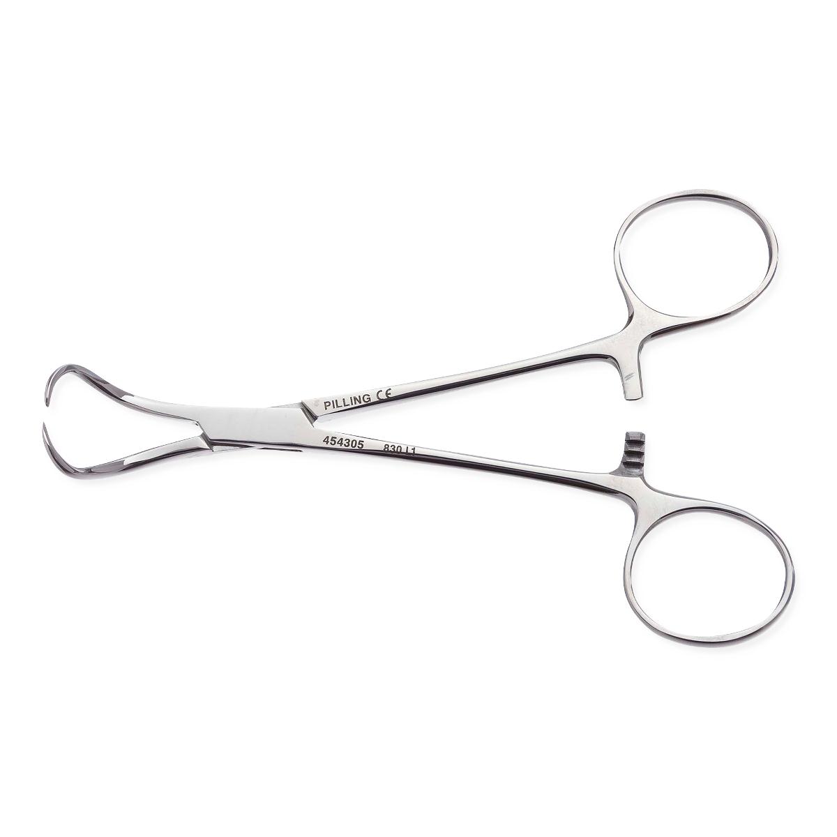 MDS1411111 Backhaus Towel Clamps Hemostats 4.5" Curved JACK INSTRUMENT