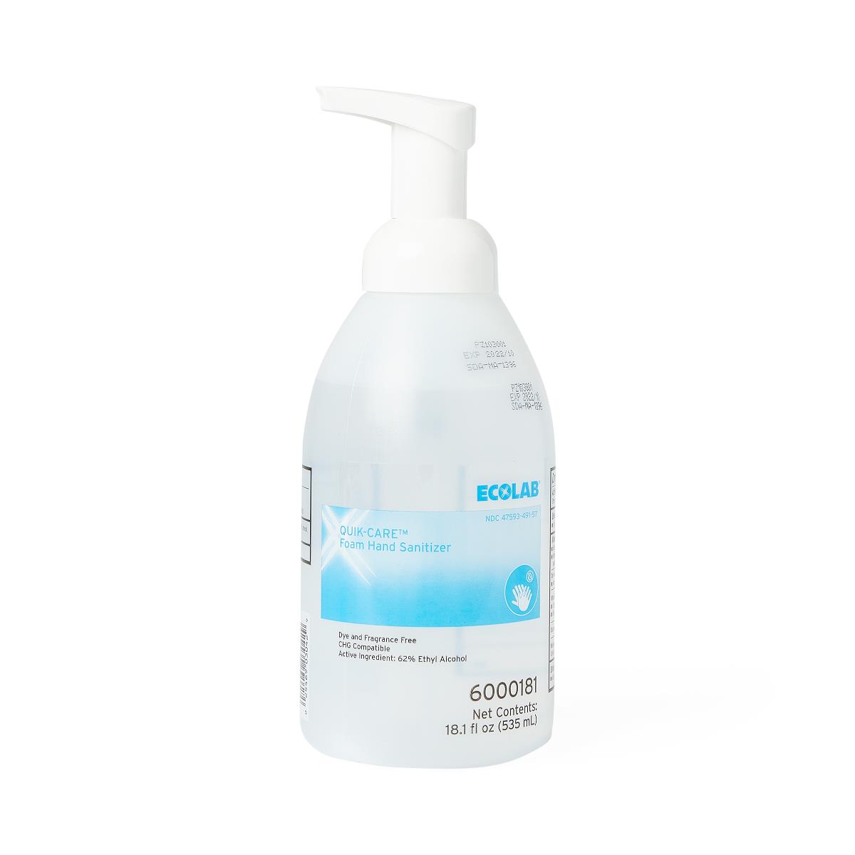 Quik-Care 62% v/v Ethyl Alcohol Foam Hand Sanitizers | Medline