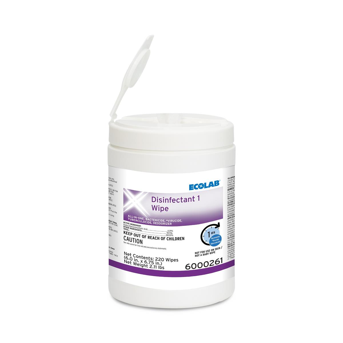 Disinfectant 1 Surface Disinfectant Wipes Medline