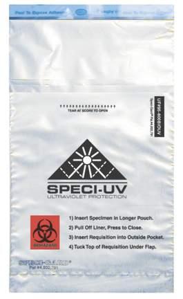 Speci-Gard UV-Blocking Specimen Transport Bags | Medline