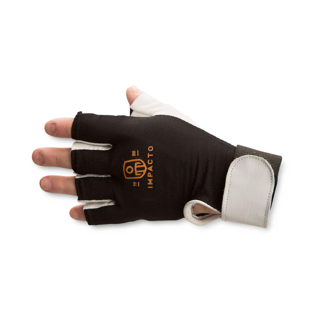 Pearl Leather Series Half-Finger Anti-Vibration Gloves | Medline