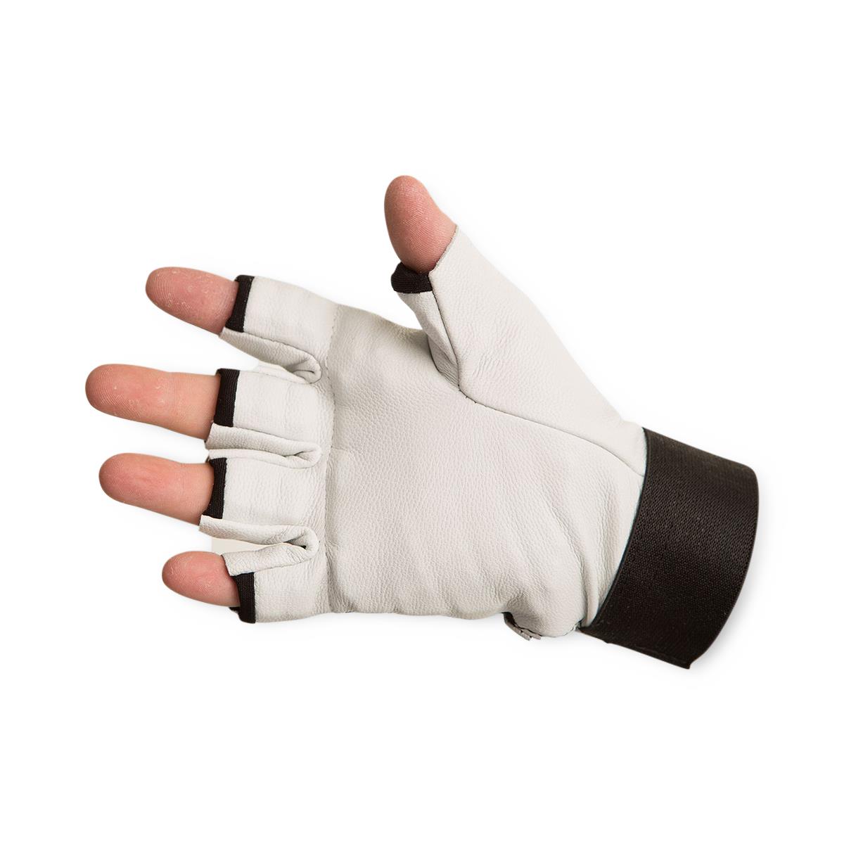Pearl Leather Series Half-Finger Anti-Vibration Gloves | Medline