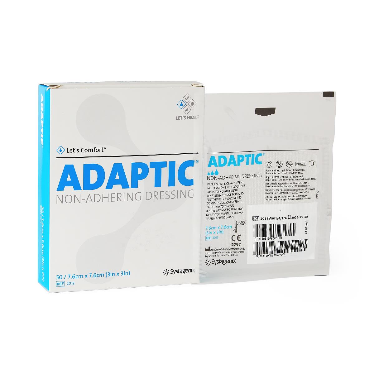 Adaptic Nonadhering Sterile Dressings | Medline Adaptic Nonadhering Sterile Dressings | Medline