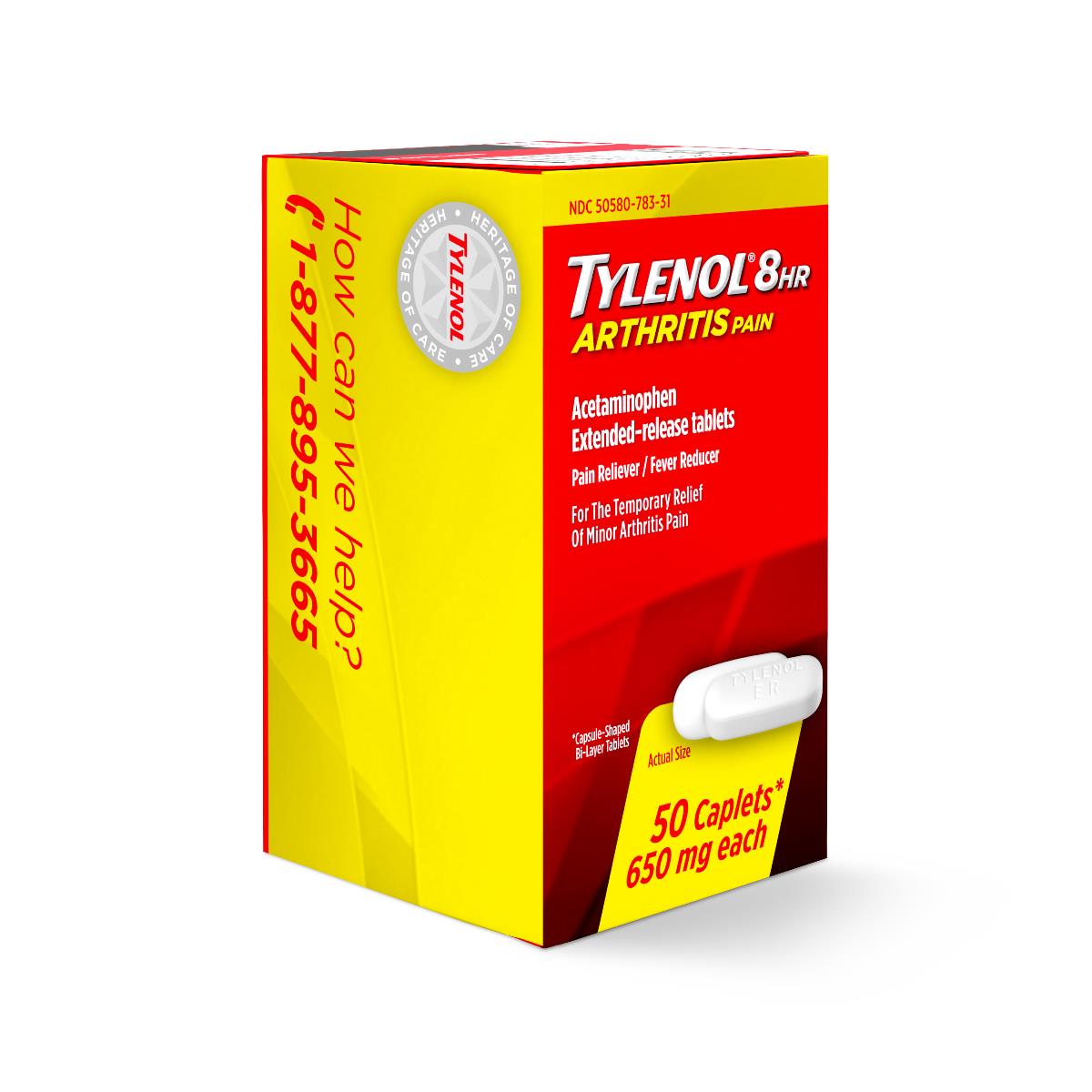 JIP83852 | Tylenol 8-Hour Arthritis Pain Tablets