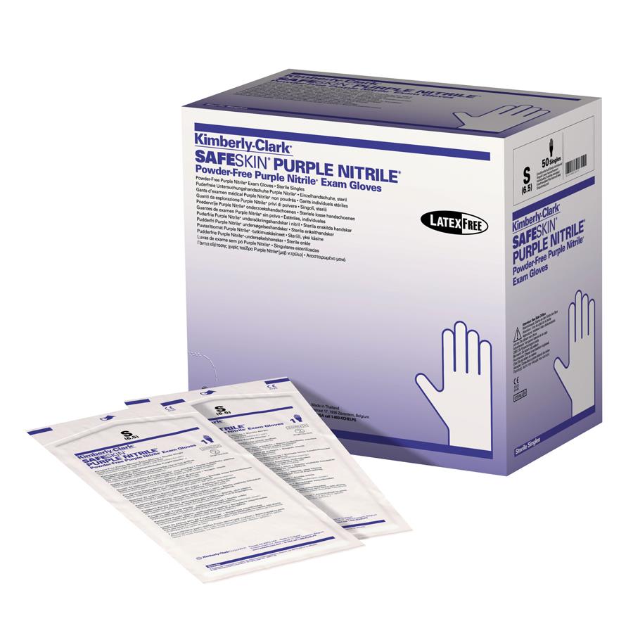 HALYARD PURPLE Nitrile Glove - 5.9MIL - 100/BOX - Quantum Labs