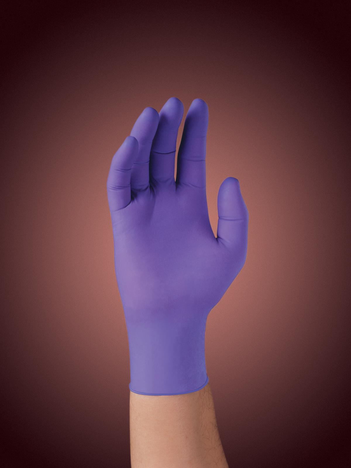 訳あり・アウトレット特集 Purple Nitrile Exam Gloves | Medline 健康・医学