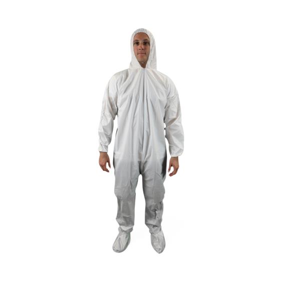 KeyGuard Coveralls with Hood and Boots | Medline
