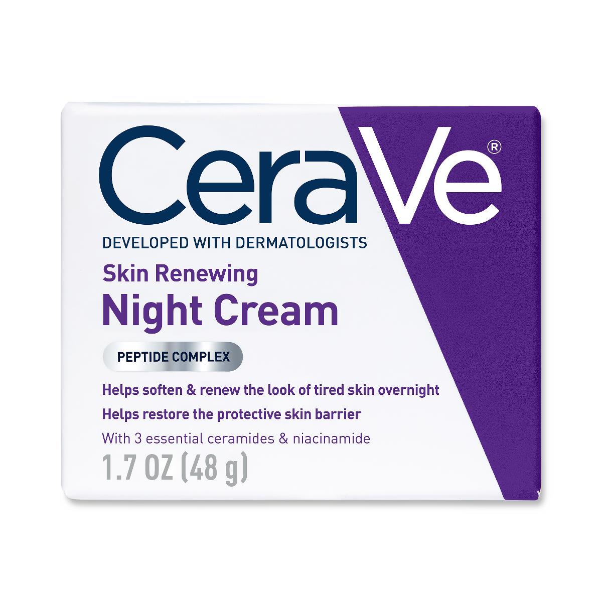 CeraVe Skin Renewing Night Cream | Medline