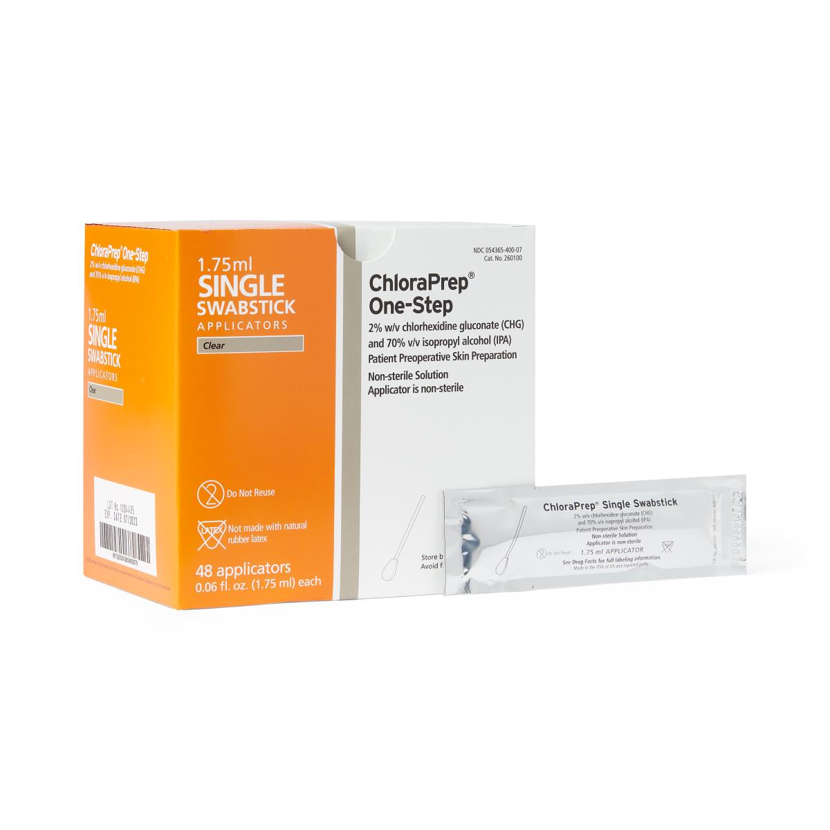 P. willinckii ’Bacteria’ TC 19 BD ChloraPrep Swabstick Applicators | Medline