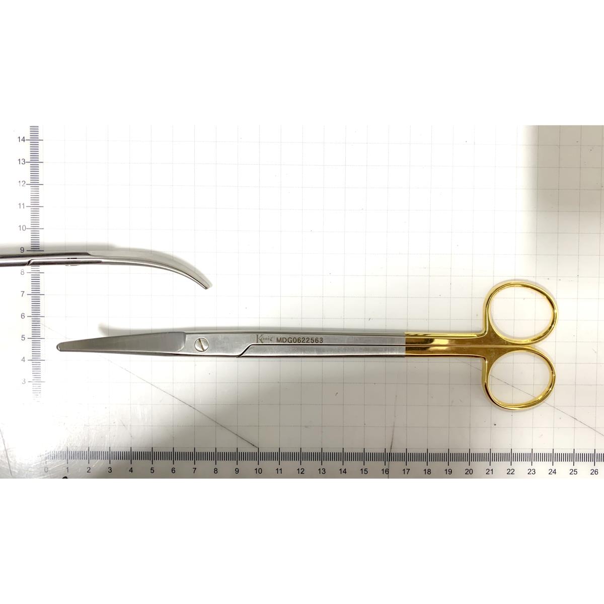 König Parametrium Zeppelin OB/GYN Scissors | Medline