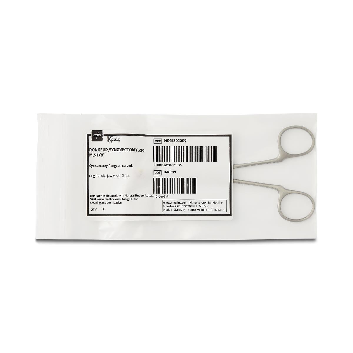 König Synvectomy Synvium Rongeurs | Medline