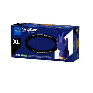 SensiCare Powder-Free Nitrile Exam Gloves with SmartBox Design