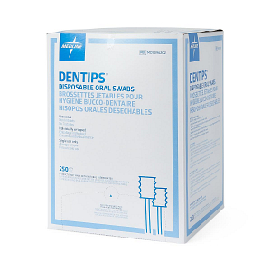 DenTips Treated and Untreated Oral Swabs | Medline