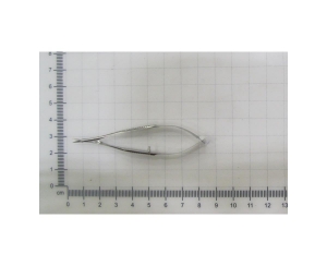ODONTOMED McPherson Vannas Micro Scissors – 7mm Blade, Straight, Blunt/Blunt – General Surgery