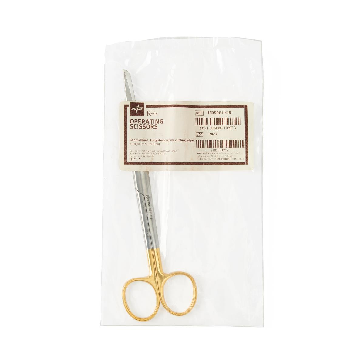 König Tungsten Carbide Operating Scissors | Medline