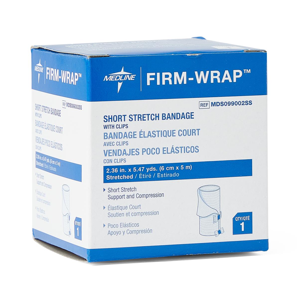 Medline Firm-Wrap Short Stretch Bandages | Medline