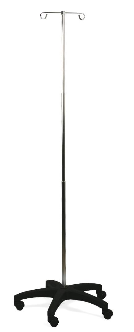 Medline Aluminum Foldable 5-Leg IV Pole | Medline