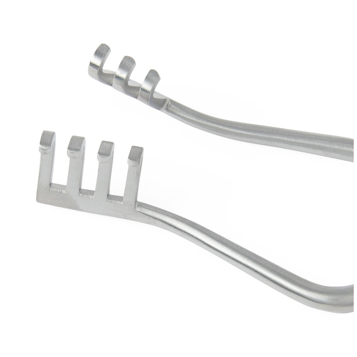 Retrattori Chirurgici Weitlaner 6,5'' Smussati 3x4 Denti - PREMIUM INSTRUMENTS - Acciaio Inox - Foto 4
