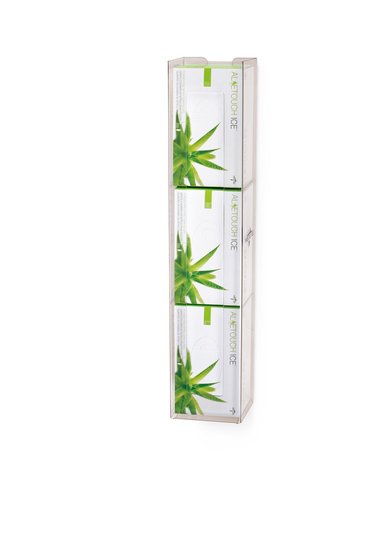 Medline Vertical-Mount Clear Plastic Glove Dispensers | Medline