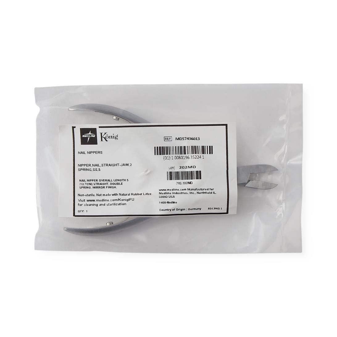 König Double Spring Nail Nippers | Medline
