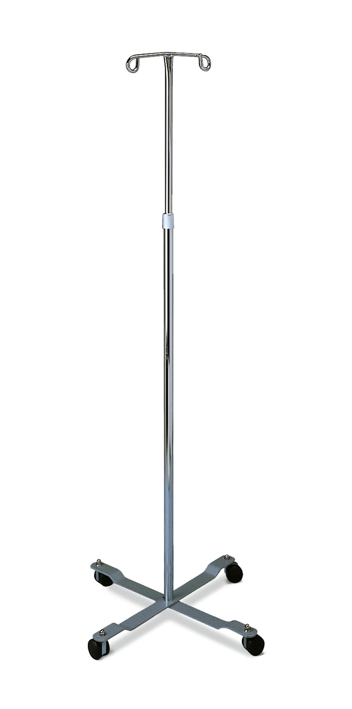 Medline Chrome Four Leg IV Poles | Medline