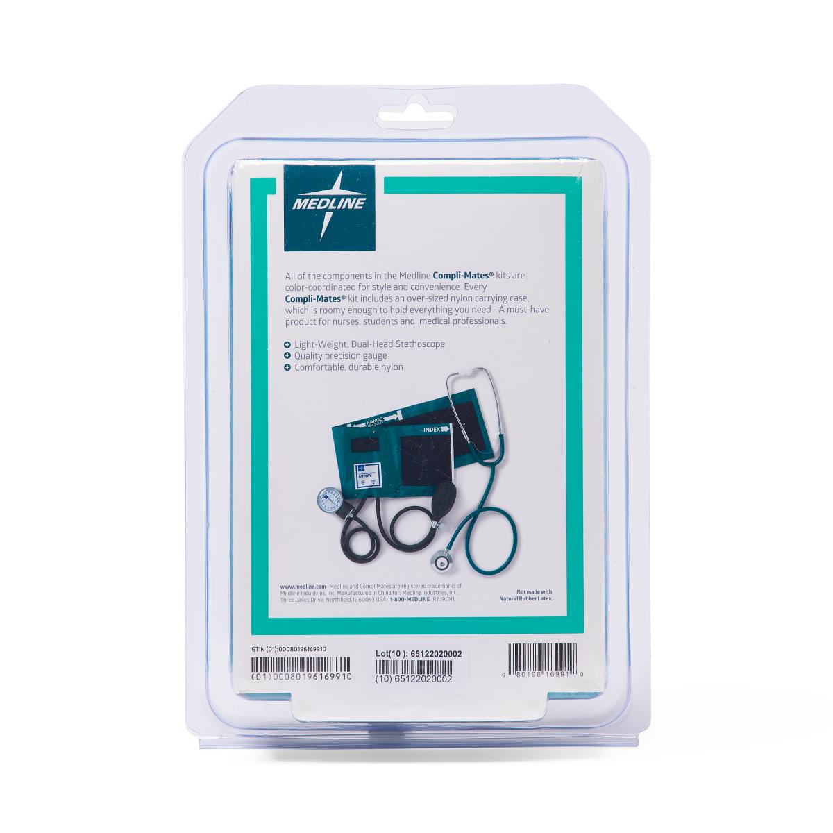 Stéthoscope Double Tête Medline - Lot De 2 - Rouge - Neuf - Pour Médecine/vétérinaire/pédiatrie