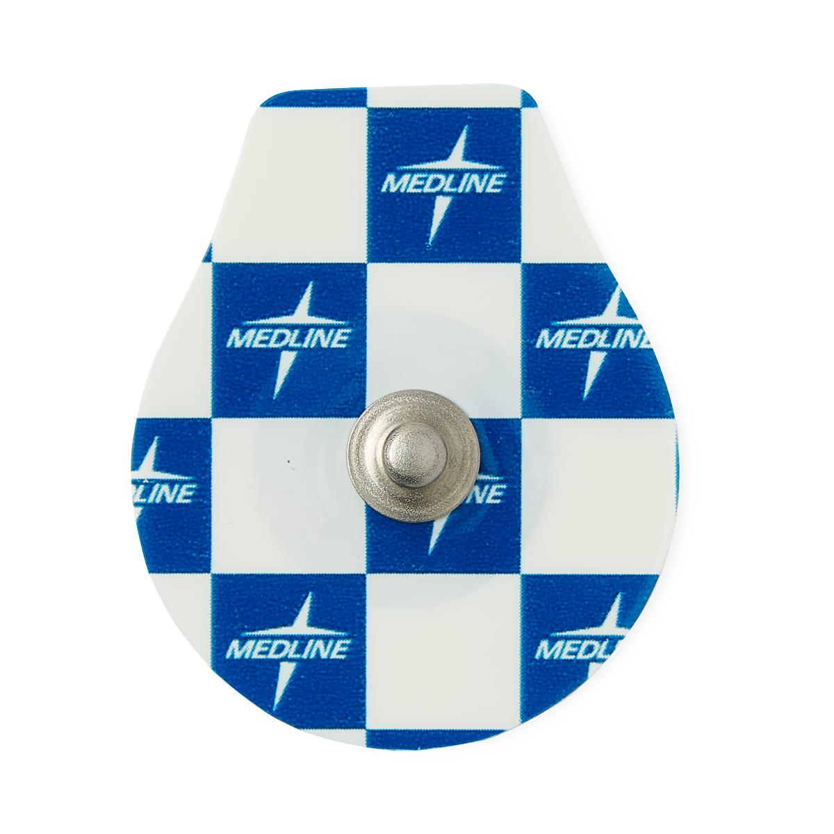 MedGel Pediatric Foam ECG Electrodes with Metal Snap Connectors