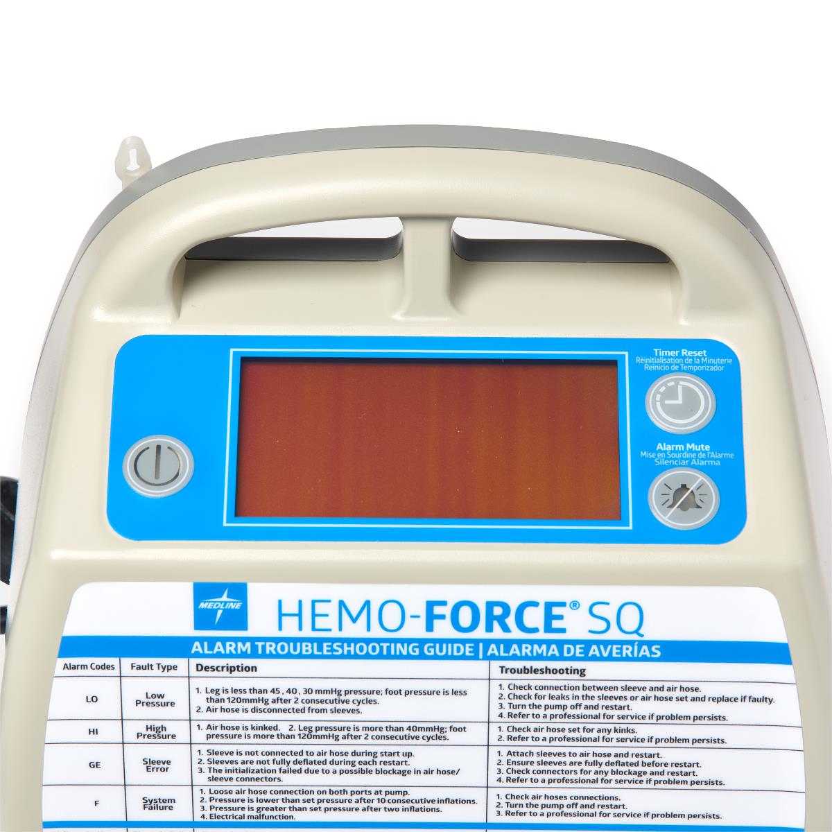 Pompa DVT SterilMed BluFlex M600 Con Tubo E Capo Coscia – Piccola, Ricondizionata