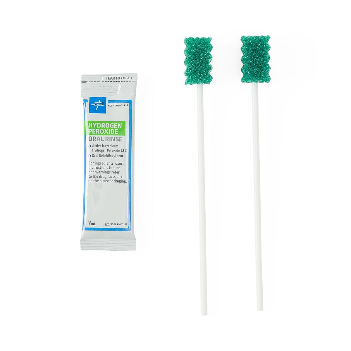 Medline Economy Care Oral Care Kit with Hydrogen Peroxide | Medline