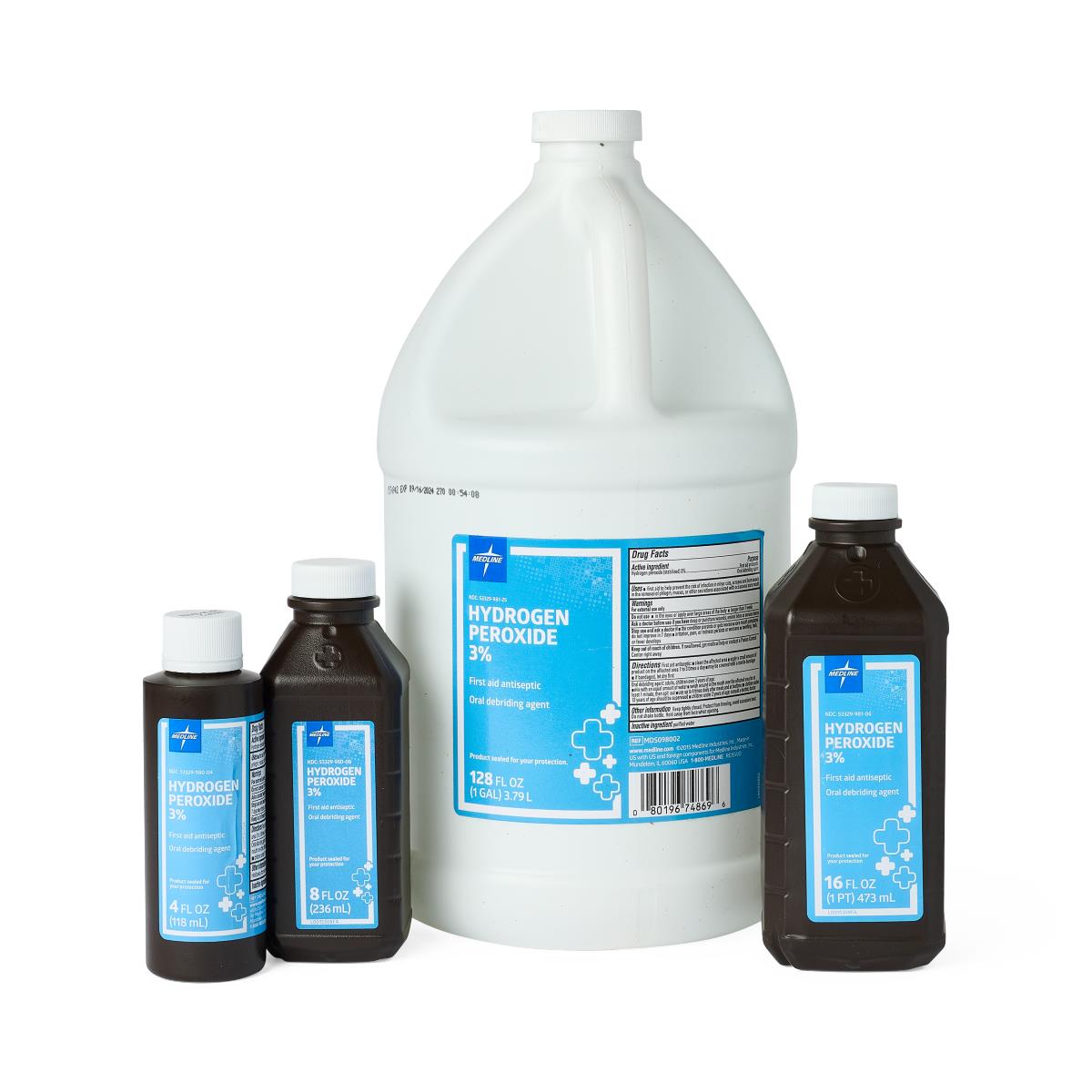 Medline Hydrogen Peroxide 3% | Medline